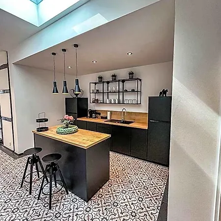 Hotel apartamentowy Glashaus Mit 3 Gaestezimmer Mettingen (North Rhine-Westphalia)
